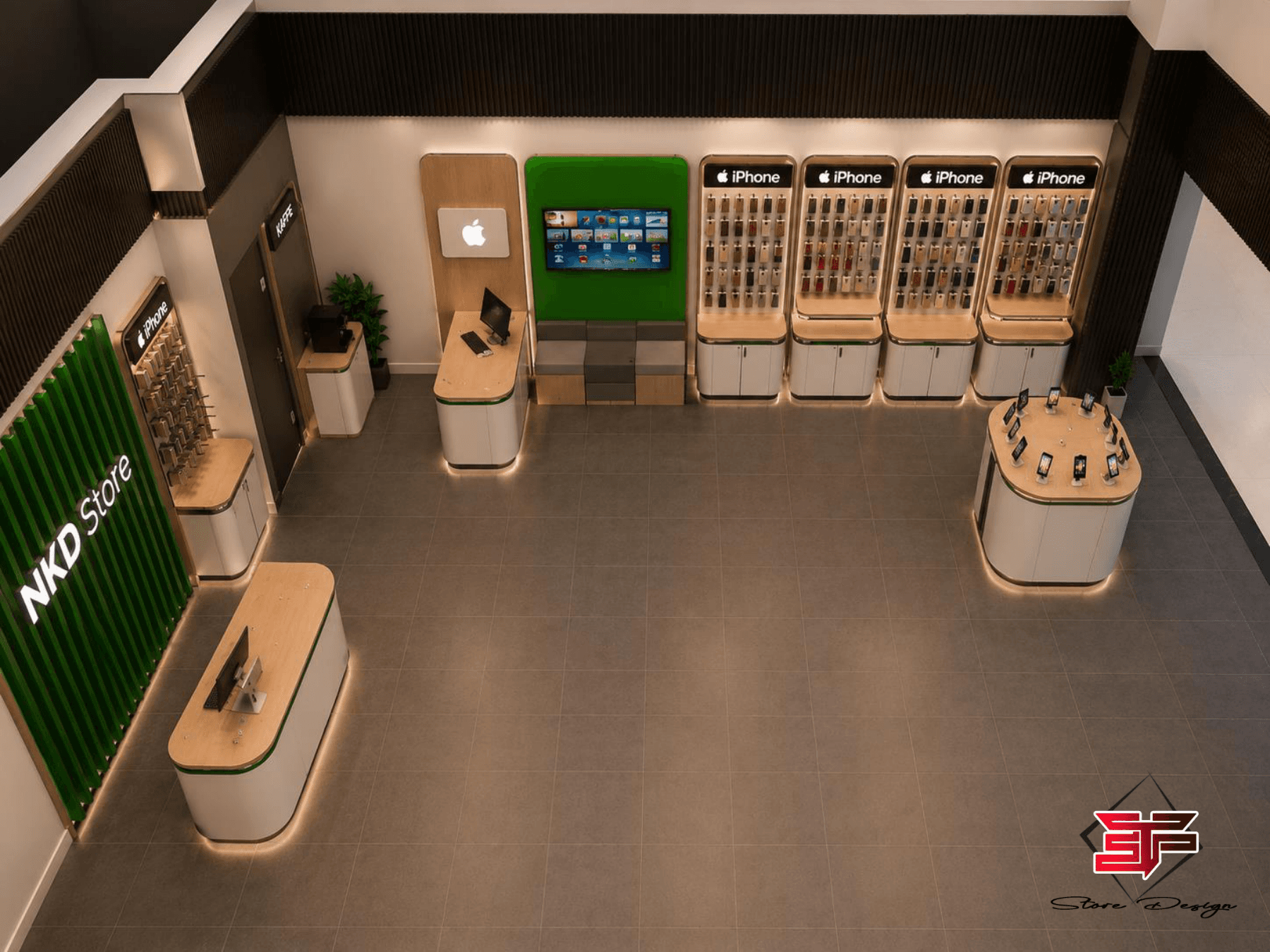 Espace d’accueil NKD TECH pour le paiement de la reprise
